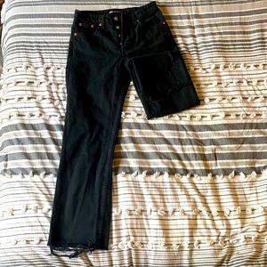 Zara Jeans Black size eur 34 USA 2
